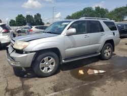 Salvage cars for sale from Copart Moraine, OH: 2004 Toyota 4runner Limited