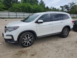 Salvage cars for sale at Hampton, VA auction: 2020 Honda Pilot Touring