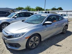 Salvage cars for sale at Sacramento, CA auction: 2018 Honda Civic EX