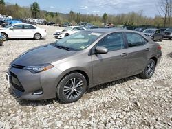 Salvage cars for sale at Candia, NH auction: 2017 Toyota Corolla L