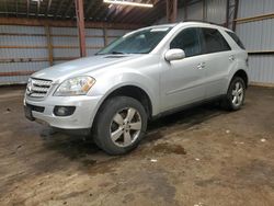Salvage cars for sale at Bowmanville, ON auction: 2006 Mercedes-Benz ML 500