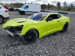 Salvage cars for sale at Windham, ME auction: 2018 Chevrolet Camaro LT