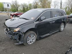 Salvage cars for sale from Copart Marlboro, NY: 2016 Honda Odyssey SE