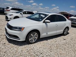 Salvage cars for sale at Temple, TX auction: 2015 Volkswagen Jetta SE