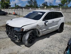 Salvage cars for sale at Opa Locka, FL auction: 2018 Jeep Grand Cherokee Trackhawk