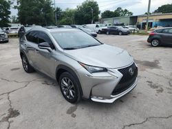 Salvage cars for sale from Copart Jacksonville, FL: 2016 Lexus NX 200T Base
