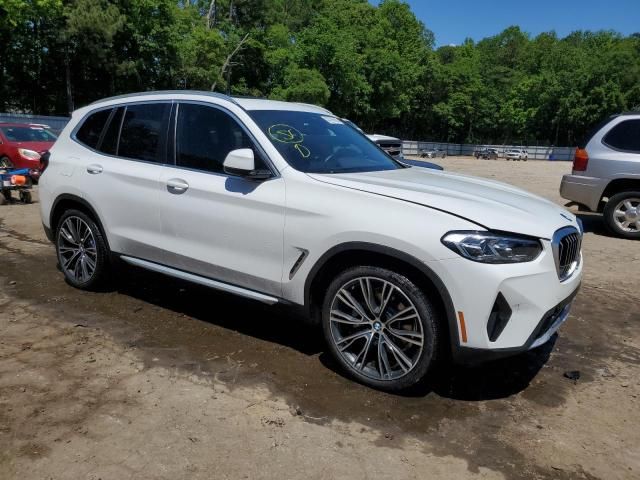 2022 BMW X3 SDRIVE30I