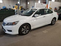 Salvage cars for sale at Blaine, MN auction: 2014 Honda Accord LX