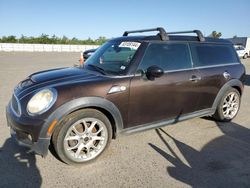 Salvage cars for sale at Fresno, CA auction: 2009 Mini Cooper S Clubman