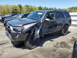 Salvage cars for sale at Exeter, RI auction: 2019 Toyota 4runner SR5