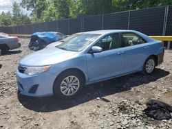 Salvage cars for sale from Copart Waldorf, MD: 2013 Toyota Camry Hybrid