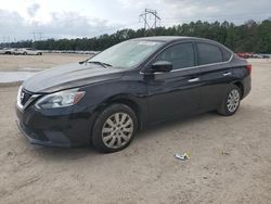 Salvage cars for sale at Greenwell Springs, LA auction: 2017 Nissan Sentra S