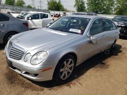 Salvage cars for sale from Copart Elgin, IL: 2008 Mercedes-Benz E 350 4matic
