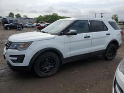 Salvage cars for sale at Hillsborough, NJ auction: 2018 Ford Explorer Police Interceptor