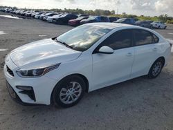 Salvage cars for sale at West Palm Beach, FL auction: 2019 KIA Forte FE