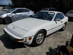 Salvage cars for sale at Arlington, WA auction: 1987 Porsche 924 S