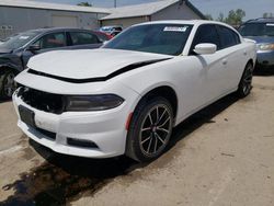 Salvage cars for sale from Copart Pekin, IL: 2015 Dodge Charger SXT