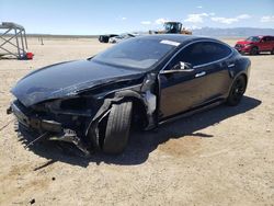 Salvage cars for sale at Adelanto, CA auction: 2016 Tesla Model S