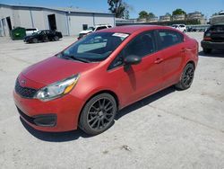 Salvage cars for sale at Tulsa, OK auction: 2014 KIA Rio LX