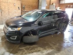 Salvage cars for sale at Ebensburg, PA auction: 2017 Ford Edge SEL