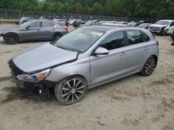 Salvage cars for sale at Waldorf, MD auction: 2020 Hyundai Elantra GT