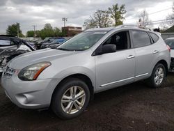 Salvage cars for sale at New Britain, CT auction: 2015 Nissan Rogue Select S