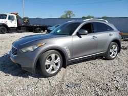 Salvage cars for sale from Copart Franklin, WI: 2010 Infiniti FX35