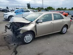 Toyota salvage cars for sale: 2010 Toyota Corolla Base