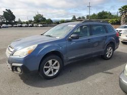 Salvage cars for sale from Copart San Martin, CA: 2014 Subaru Outback 2.5I