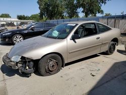 Chevrolet Cavalier salvage cars for sale: 2002 Chevrolet Cavalier