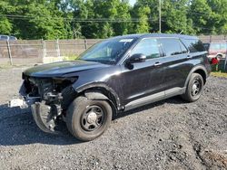 Salvage cars for sale at Finksburg, MD auction: 2022 Ford Explorer Police Interceptor