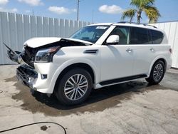 Salvage cars for sale at Riverview, FL auction: 2023 Nissan Armada SL