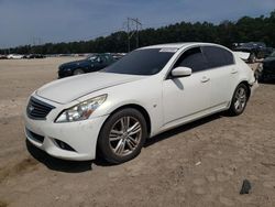 Salvage cars for sale at Greenwell Springs, LA auction: 2015 Infiniti Q40