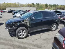 Salvage cars for sale at Exeter, RI auction: 2014 Lexus RX 350 Base