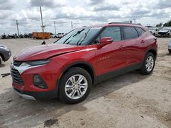 Salvage cars for sale from Copart Oklahoma City, OK: 2021 Chevrolet Blazer 2LT