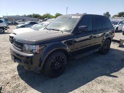 Salvage cars for sale at Sacramento, CA auction: 2011 Land Rover Range Rover Sport LUX