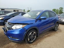 Honda salvage cars for sale: 2018 Honda HR-V EXL