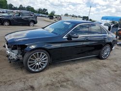 Salvage cars for sale from Copart Newton, AL: 2018 Mercedes-Benz C300