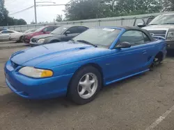 Ford Mustang gt salvage cars for sale: 1998 Ford Mustang GT