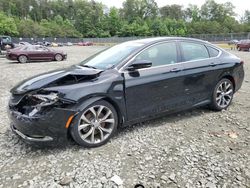 Salvage cars for sale at Waldorf, MD auction: 2015 Chrysler 200 C