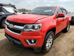 Chevrolet salvage cars for sale: 2016 Chevrolet Colorado LT