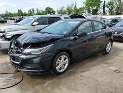 Salvage cars for sale at Bridgeton, MO auction: 2017 Chevrolet Cruze LT