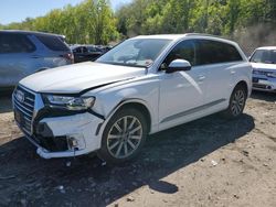 Salvage cars for sale from Copart Marlboro, NY: 2018 Audi Q7 Premium Plus