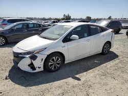 Salvage cars for sale at Antelope, CA auction: 2018 Toyota Prius Prime
