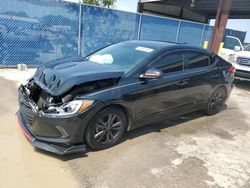 Salvage cars for sale at Riverview, FL auction: 2018 Hyundai Elantra SEL