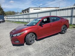 Salvage cars for sale at Albany, NY auction: 2020 Nissan Sentra SR