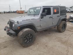 Jeep salvage cars for sale: 2015 Jeep Wrangler Unlimited Rubicon