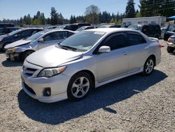 Vehiculos salvage en venta de Copart Graham, WA: 2012 Toyota Corolla Base