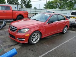 Salvage cars for sale at Moraine, OH auction: 2014 Mercedes-Benz C 300 4matic