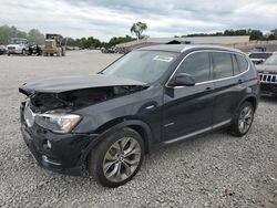 Salvage cars for sale at Hueytown, AL auction: 2017 BMW X3 SDRIVE28I